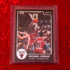 Michael Jordan Star '85 Rookie REPRINT NOVELTY Card